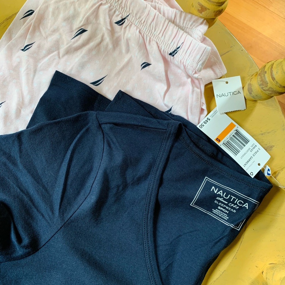 NWT NAUTICA WOMEN PAJAMA SET SIZE SMALL